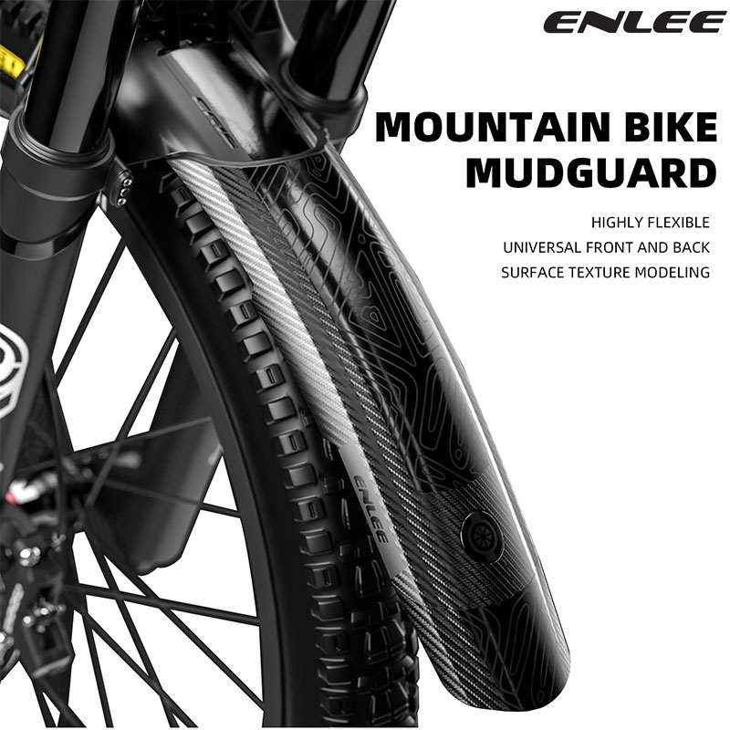 Mountain Biking In The Rain - ENLEE брызговики для горного велосипеда, расширенные