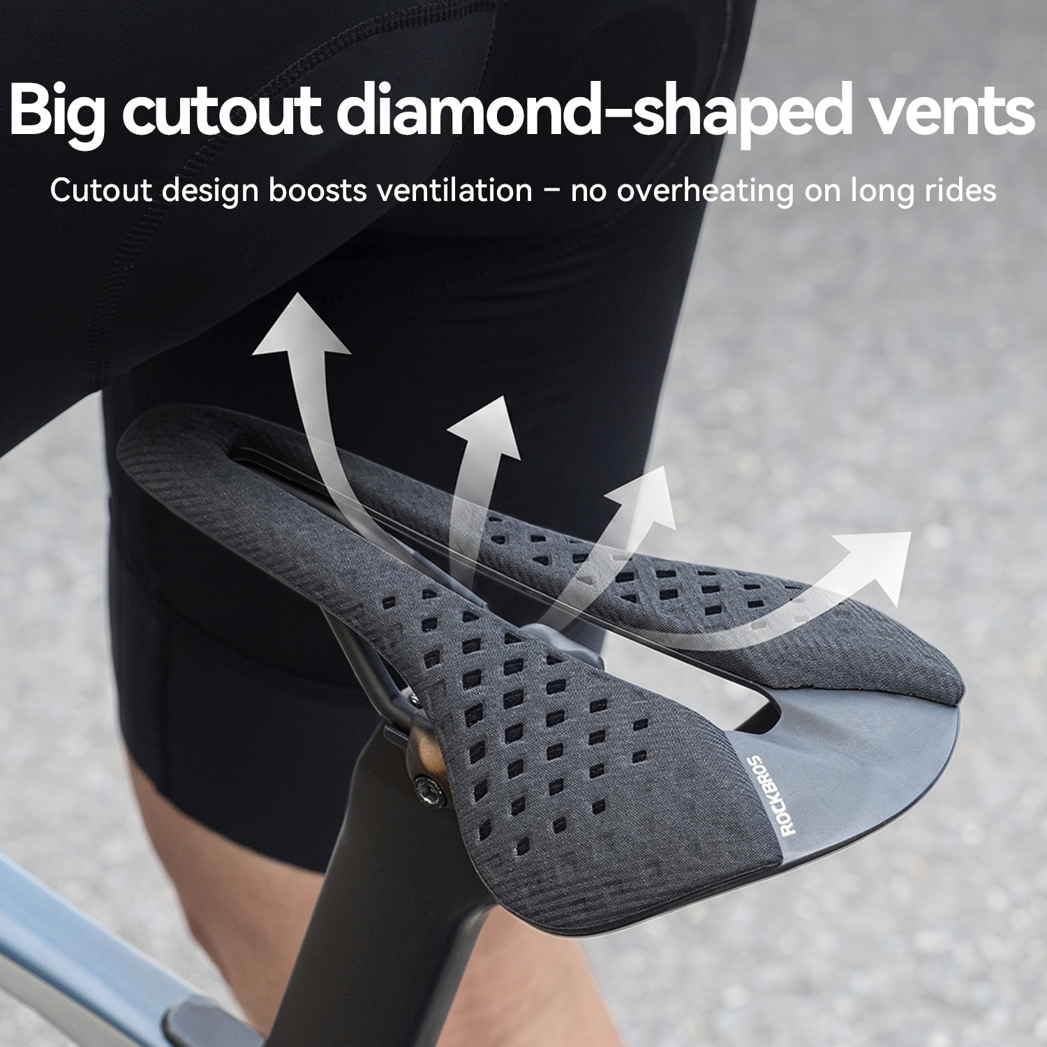 Mtb Saddle Lightweight - Велосипедное седло ROCKBROS из углеродного волокна,