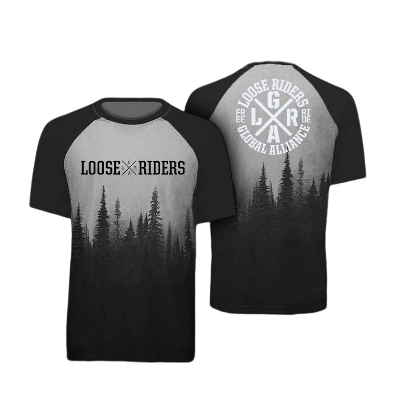 Mountain Biking Shirts - Свободная майка с коротким рукавом для