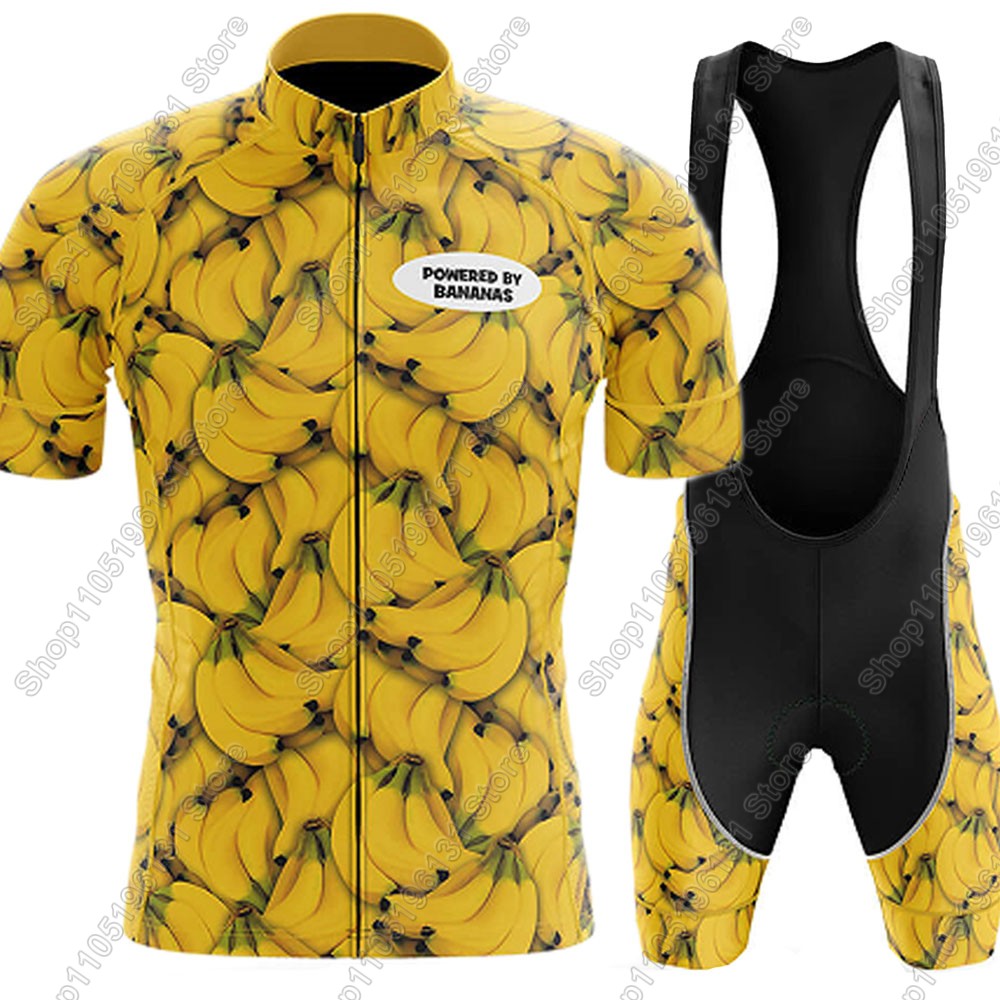 Mountain Biking Trousers - Powerouge-By-Bananas 2026, комплект велосипедного трикотажа, летняя