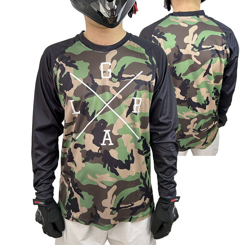 Mountain Biking Shirts - Свободный трикотаж для гонщиков, мужская летняя