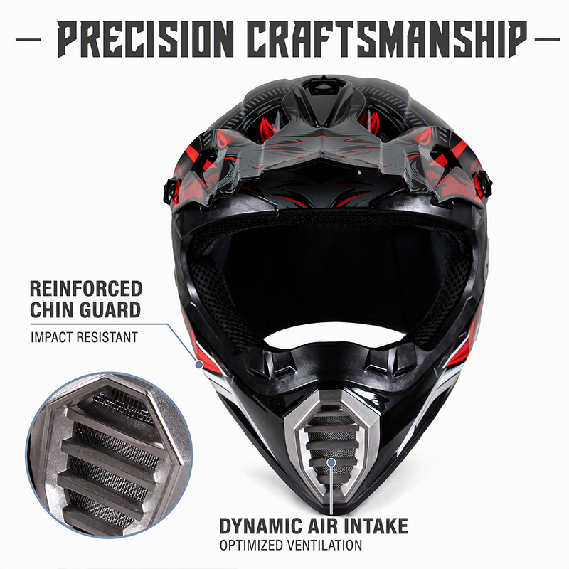 Мотошлем Uchoose для взрослых, – обзор и цена Mountain Biking Helmet